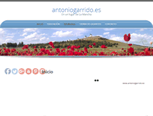 Tablet Screenshot of antoniogarrido.es